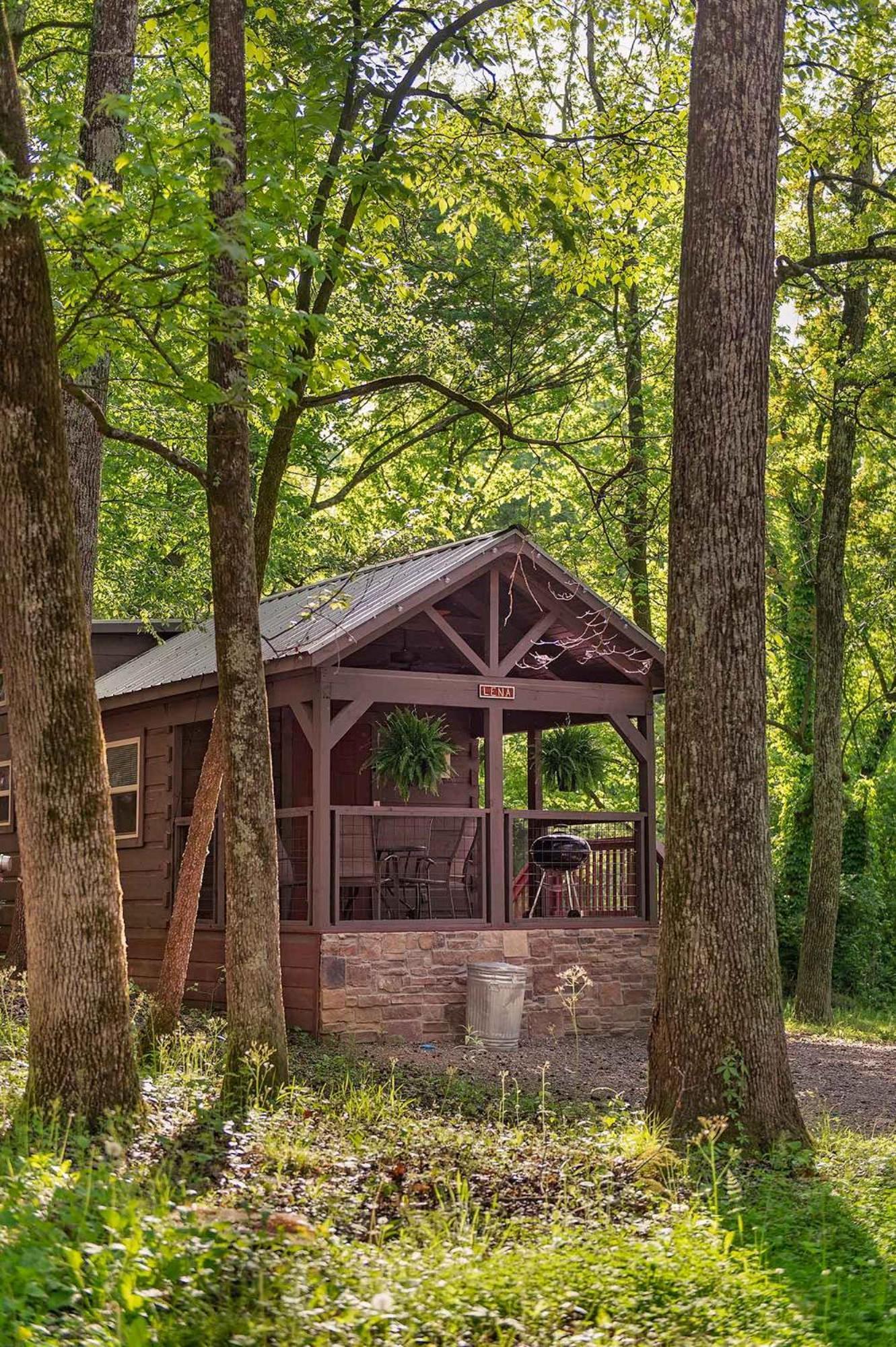 Lena Cabin Wooded Tiny Cabin - Hot Tub Chattanooga Extérieur photo