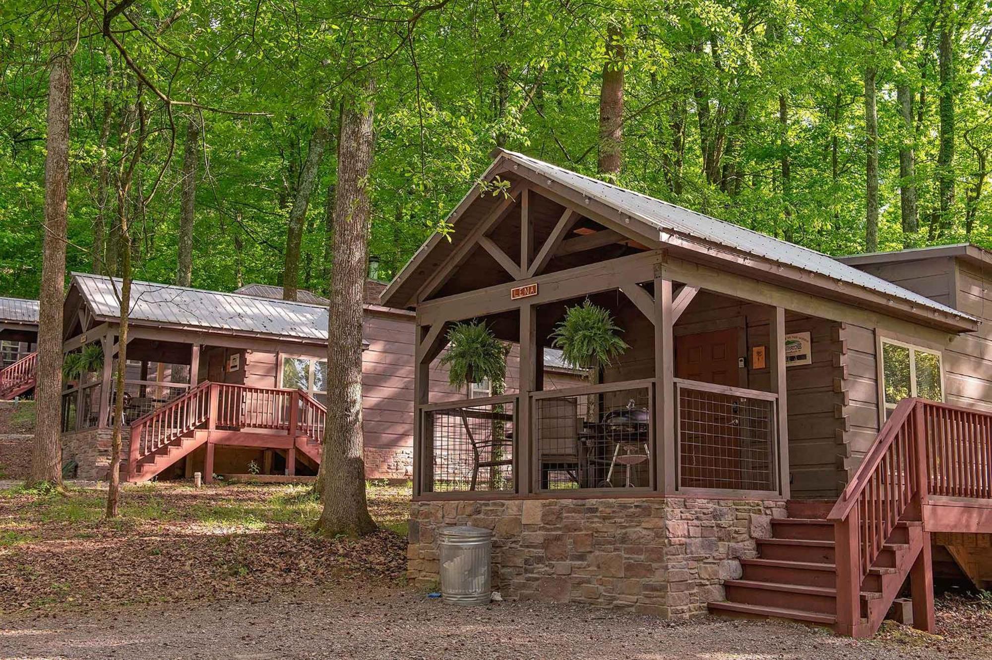 Lena Cabin Wooded Tiny Cabin - Hot Tub Chattanooga Extérieur photo