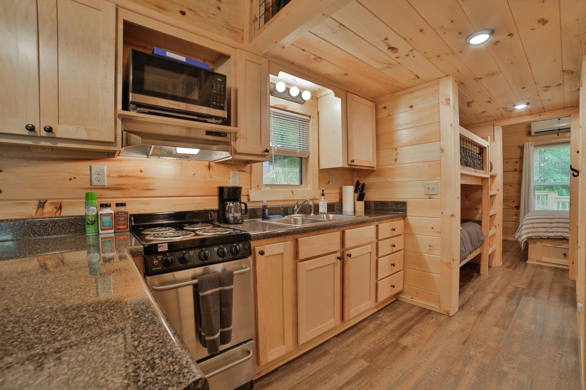 Lena Cabin Wooded Tiny Cabin - Hot Tub Chattanooga Extérieur photo