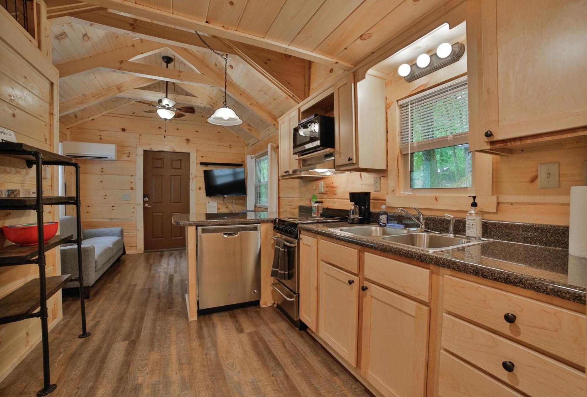 Lena Cabin Wooded Tiny Cabin - Hot Tub Chattanooga Extérieur photo